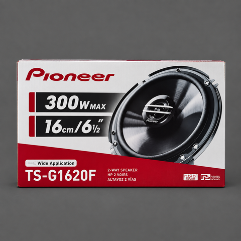 PARLANTES Pioneer Ts-g1620f 6 Pulgadas 300w 2 Vias Negro