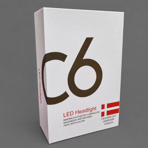 Cree Led H4  Blanco Frío