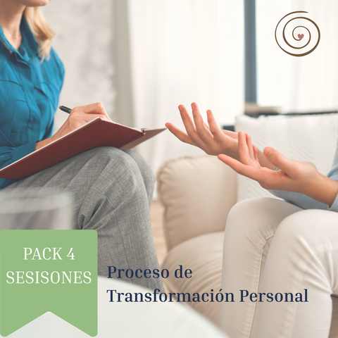 Pack 4 sesiones. Proceso Transformación personal