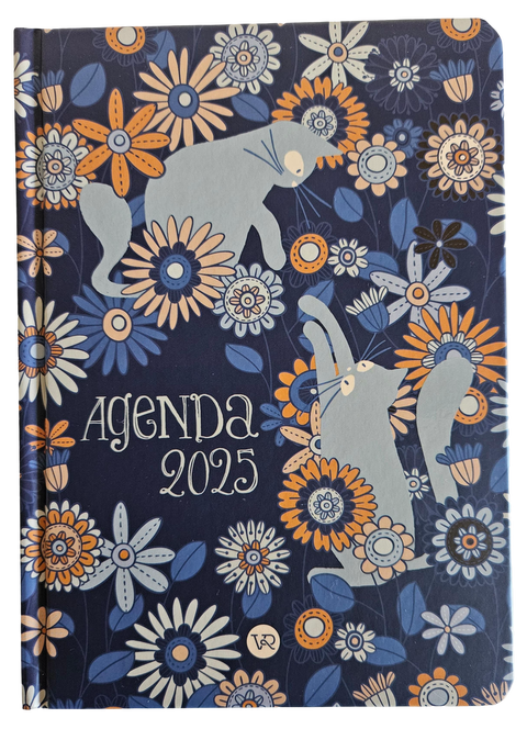 Agenda Gatos 2025 – tapa dura 