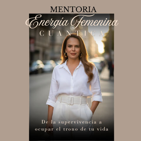 Mentoría Energía Femenina CUANTICA (3 pagos mensuales)