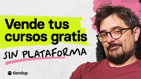 ¿Cómo vender cursos online sin plataforma? ¡Gratis!