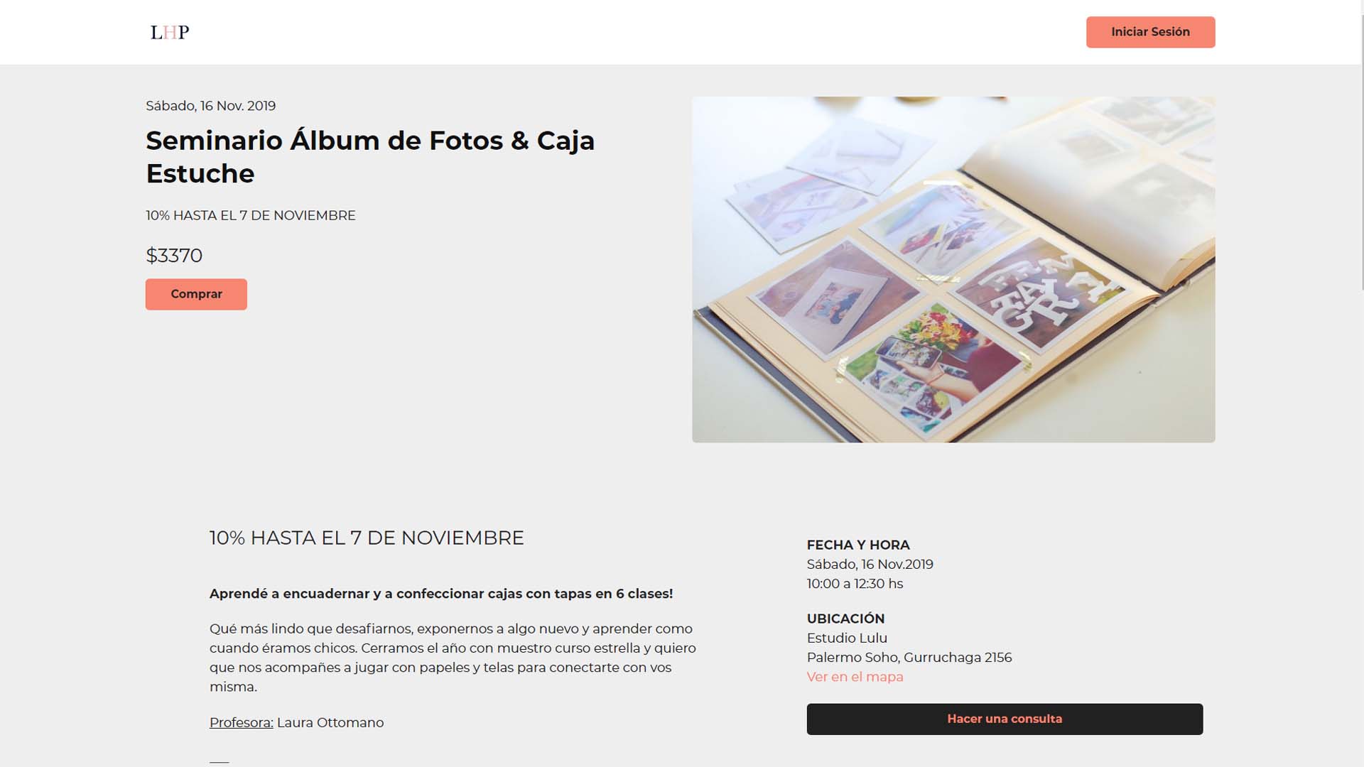 Plataforma de Eventos