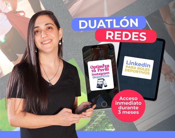 [DUATLÓN REDES SOCIALES] Optimizá tu Vidriera Digital en Deporte: Instagram + LinkedIn para Roles y Proyectos Deportivos