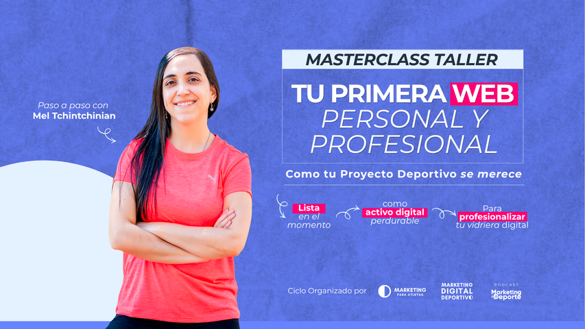 MASTERCLASS-TALLER TU PRIMERA WEB PERSONAL PROFESIONAL