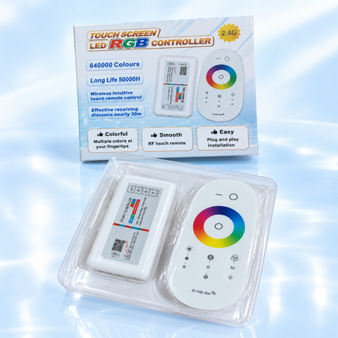 Controladora Touch RGB para Iluminación LED