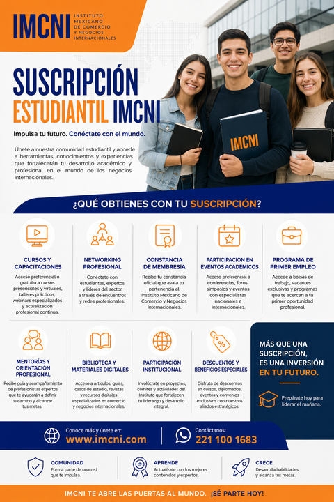 Suscripción Estudiantil IMCNI