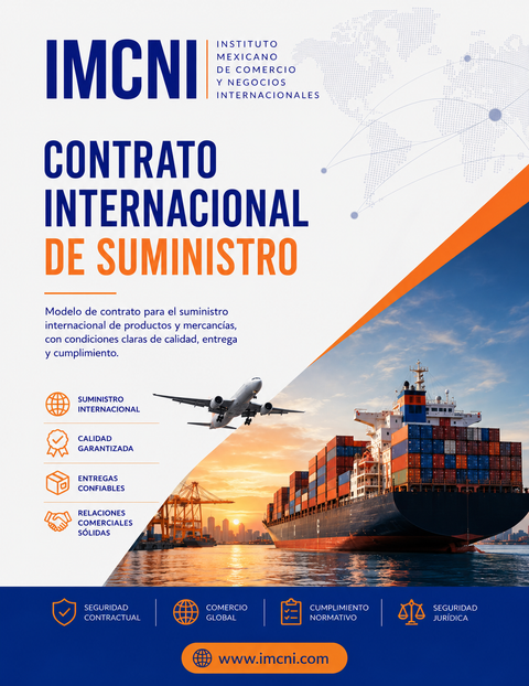 Formato de Contrato Internacional de Suministro