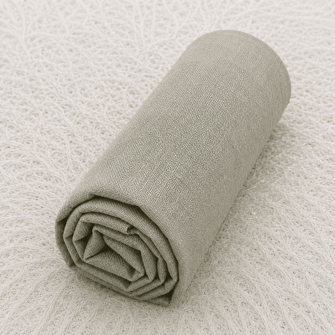 Sábana Ajustable Cubrecama Lisa Beige Premium Soft Touch