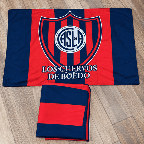 Sábanas San Lorenzo Azulgrana Premium