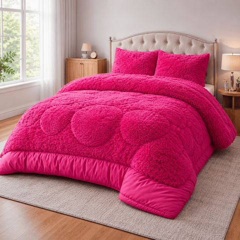 Manta Plush Fucsia Premium Soft Touch