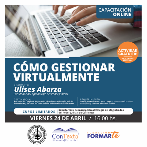 CÓMO GESTIONAR VIRTUALMENTE