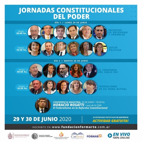 JORNADAS CONSTITUCIONALES DEL PODER