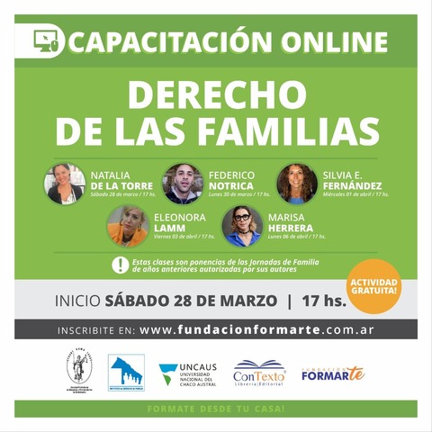 DERECHO DE LAS FAMILIAS