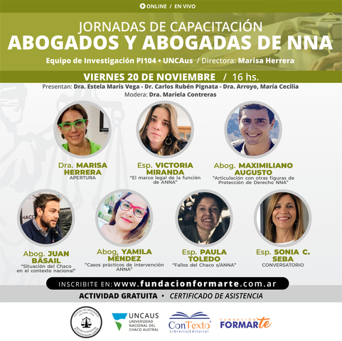 ABOGADOS Y ABOGADAS DE NNA
