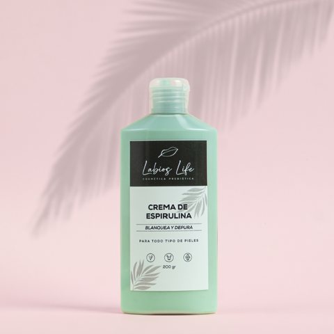 Crema Anti Age Espirulina (Nutritiva y Detox) 
