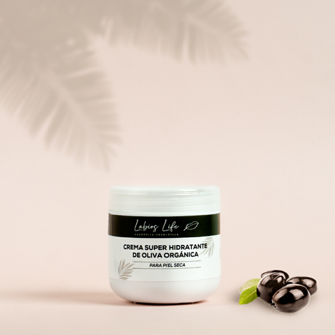 CREMA  HIDRATANTE DE OLIVA ORGÁNICA (Piel Seca)  
