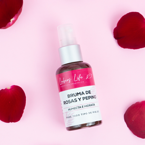 Bruma de Rosas y Pepino (Hidrata, refresca y revitaliza)