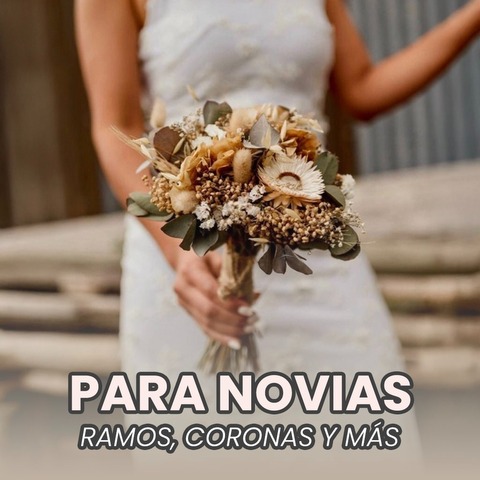 Curso online de flores secas - Novias
