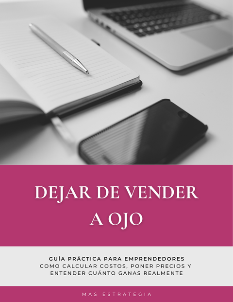 Ebook - Dejar de poner precios a ojo