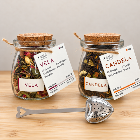 DUETTO · Pack degustación con infusor de regalo