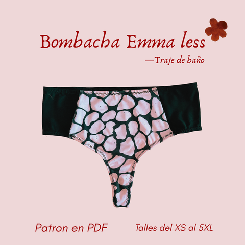 ✿ Molde PDF —Bombacha Emma less 