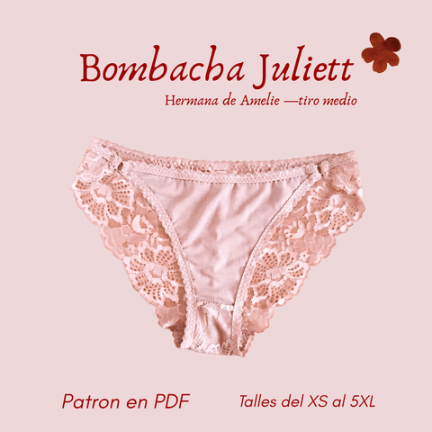 ✿ Molde PDF —Bombacha Juliett