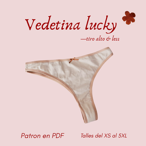 ✿ Molde PDF —Vedetina Lucky