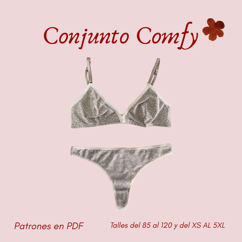 ✿ Conjunto Comfy —Corpiño Comfy & Vedetina Sol