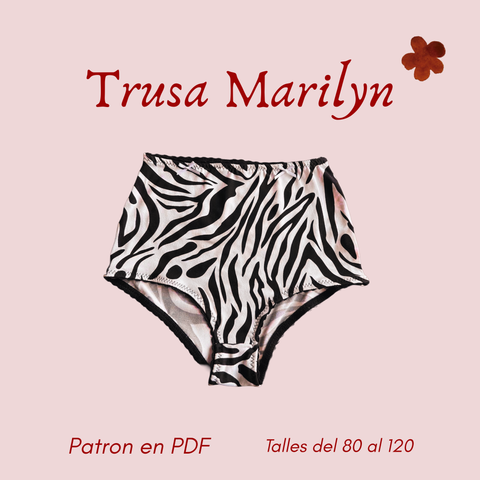 ✿ Molde PDF —Trusa Marilyn