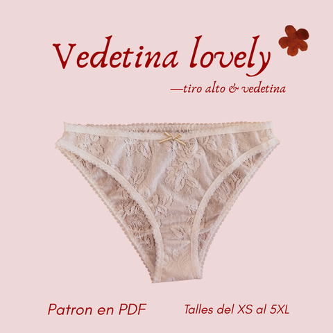 ✿ Molde PDF —Vedetina Lovely