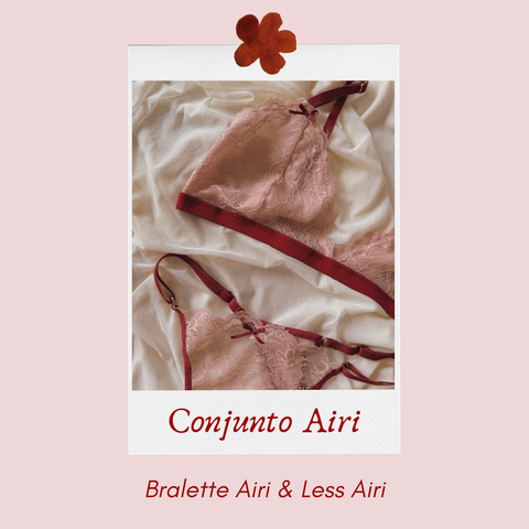 ✿ Conjunto Airi —Bralette & less Airi