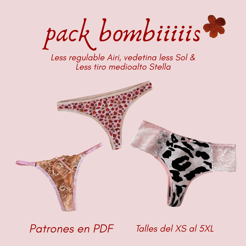 ✿ Pack bombiiis x3 —Airi, Sol & Stella