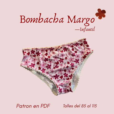 ✿ Molde PDF —Bombacha Margo infantil