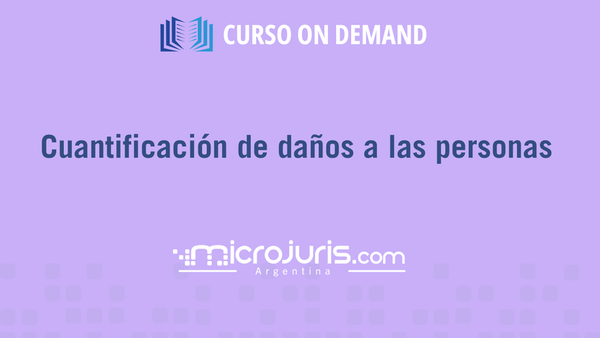 Cuantificación de daños a las personas