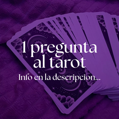 1 Pregunta al Tarot