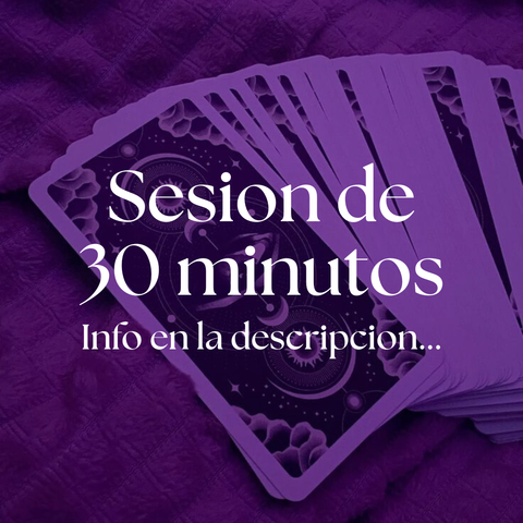 Sesion de Tarot - 30 minutos