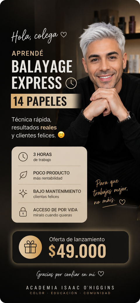BALAYAGE CHOCOLATE EXPRESS | 14 Papeles
