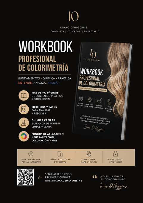 El Método Isaac O'Higgins – Workbook Profesional de Colorimetría