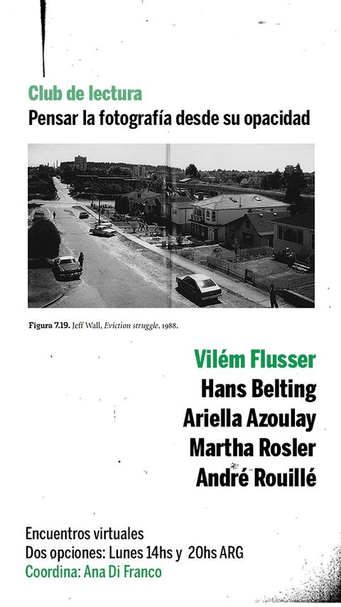 Club de lectura. Encuentro 19/10: Vilém Flusser