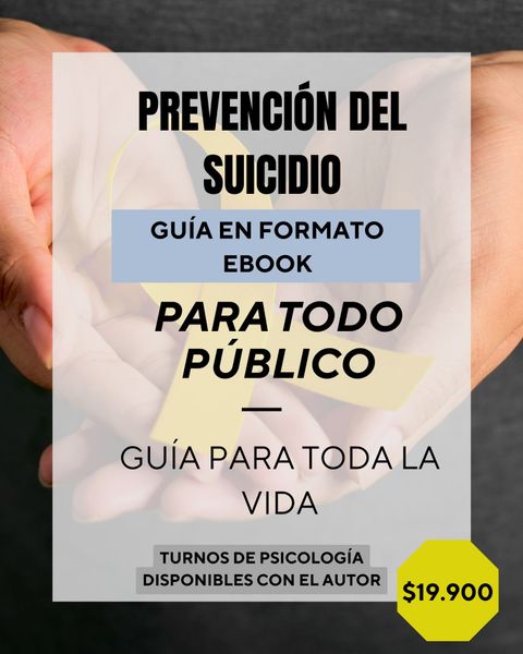 PREVENCION DE SUICIDIO