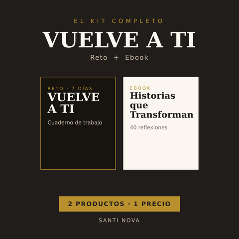 Kit Vuelve a Ti — Reto + Ebook