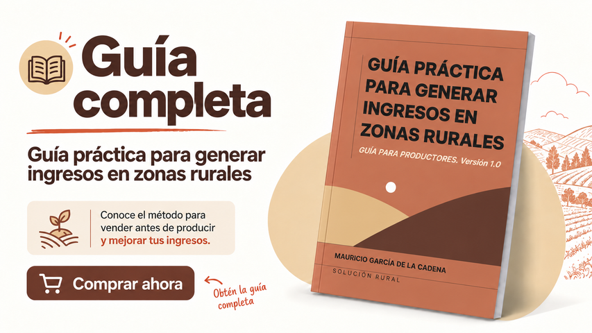 GUÍA PRÁCTICA PARA GENERAR INGRESOS EN ZONAS RURALES