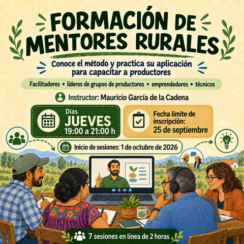Curso para la formación de mentores rurales