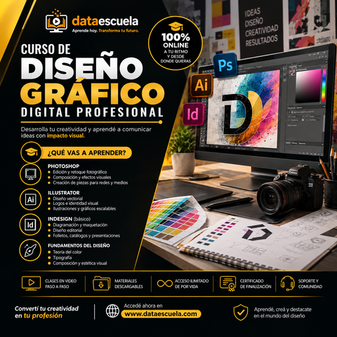 Curso de Diseño Grafico Digital Profesional