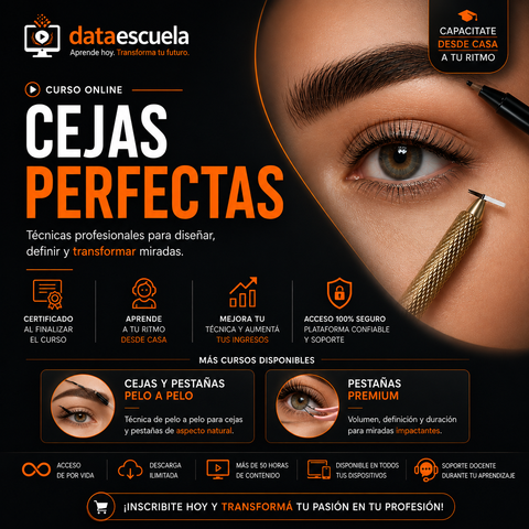 Curso de Cejas y Pestañas