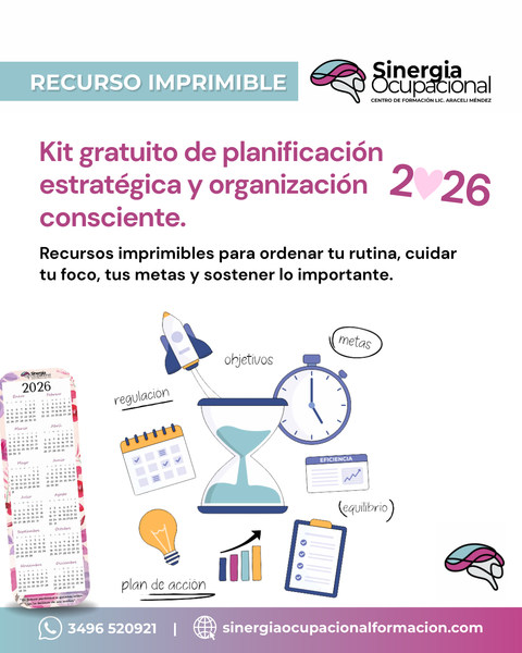 Kit 2026 de Planificación Estratégica y Organización Consciente - Descargable y GRATUITO! + vision board 