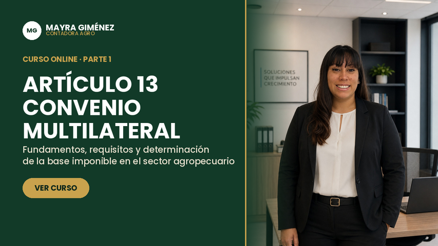 Art 13 - Convenio Multilateral