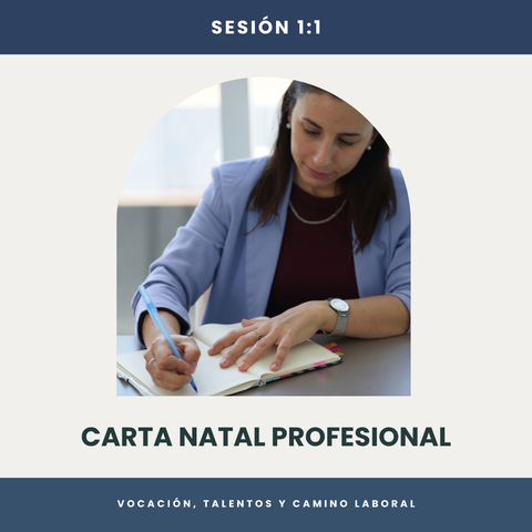 Sesión Carta Natal Profesional 