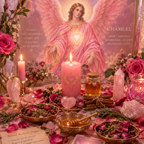 Ritual Amor Propio con el Arcángel Chamuel